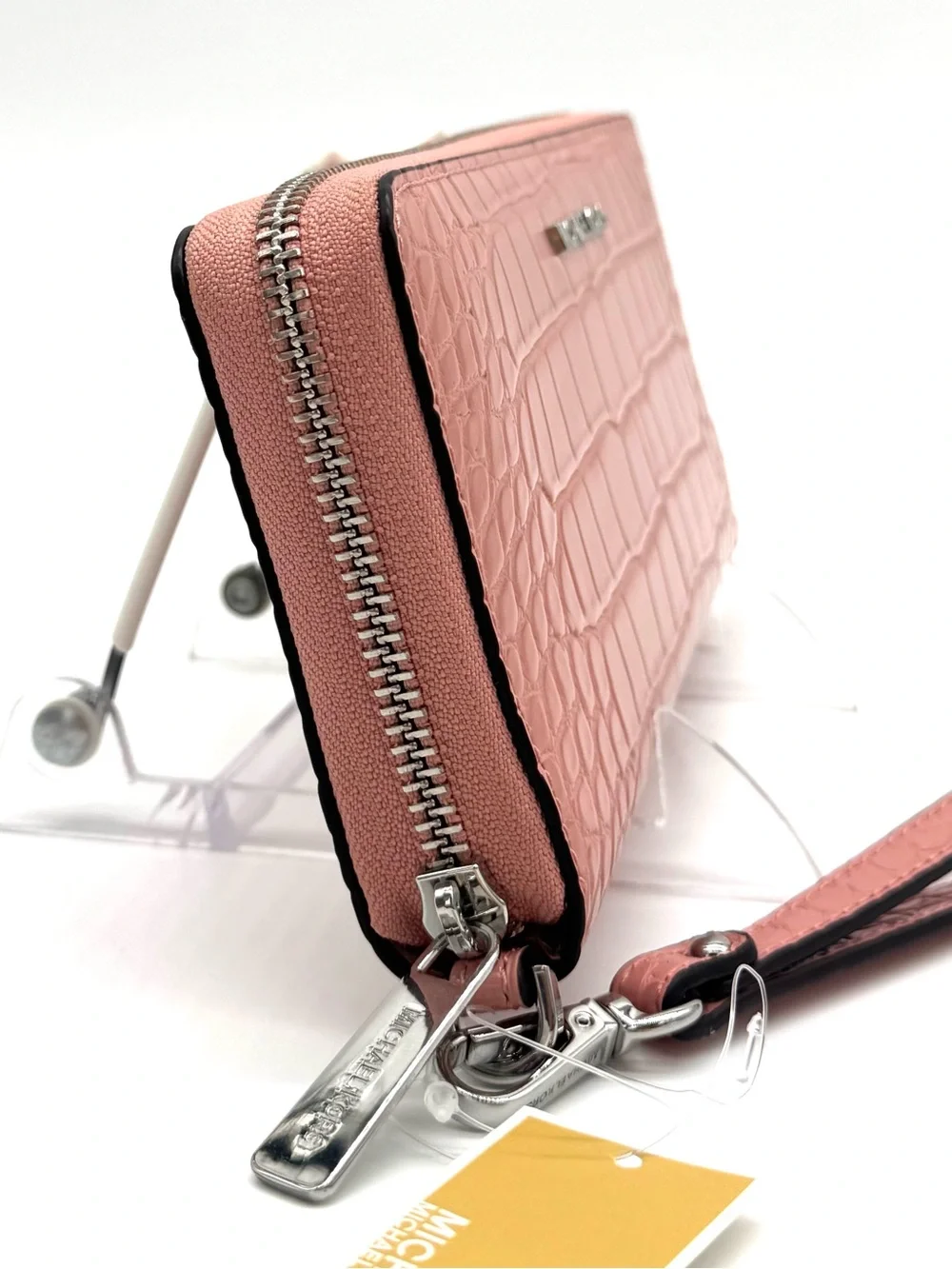 Michael Kors Travel Large Leather Continental Wallet - Primrose